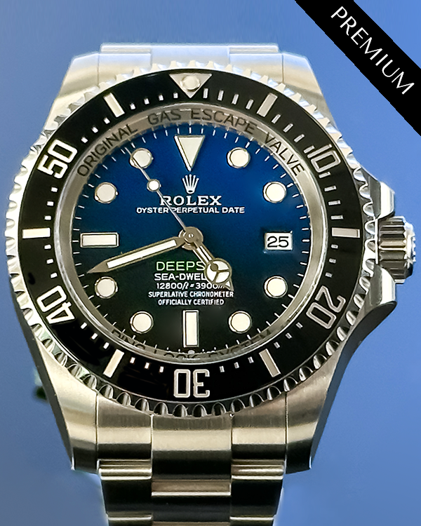 2024 Rolex Sea-Dweller Deepsea "James Cameron" 44MM Deep Blue Dial Oyster Bracelet (136660)