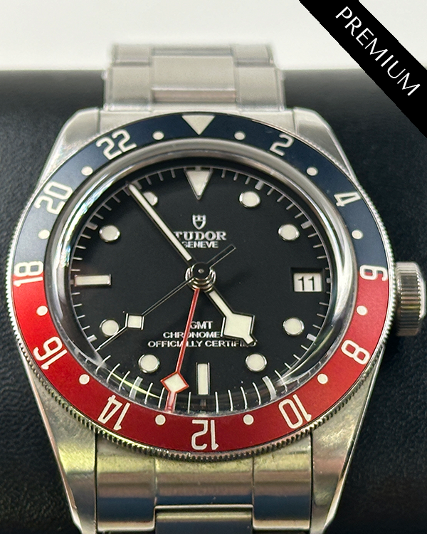 2022 Tudor Black Bay GMT "Pepsi" 41MM Black Dial Steel Bracelet (79830RB)