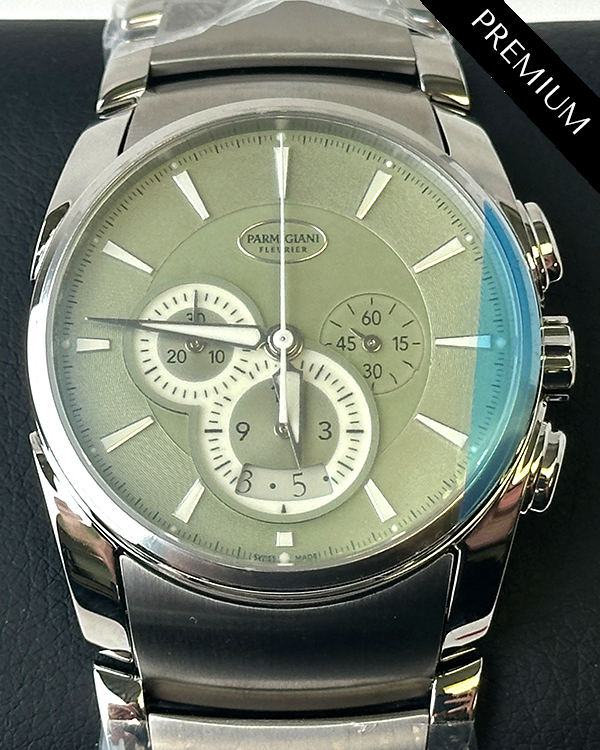 2024 Parmigiani Fleurier Tonda 40MM Green Dial Steel Bracelet (PFC274-0005600-B33002)