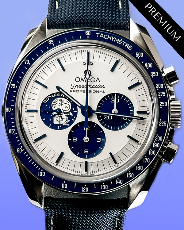 2024 Omega Speedmaster Anniversary Series “Silver Snoopy Award” 42MM Silver Dial Textile Strap (310.32.42.50.02.001)