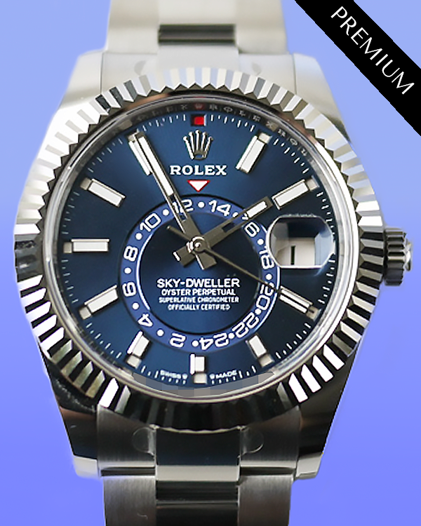 2024 Rolex Sky-Dweller 42MM Blue Dial Oyster Bracelet (336934)