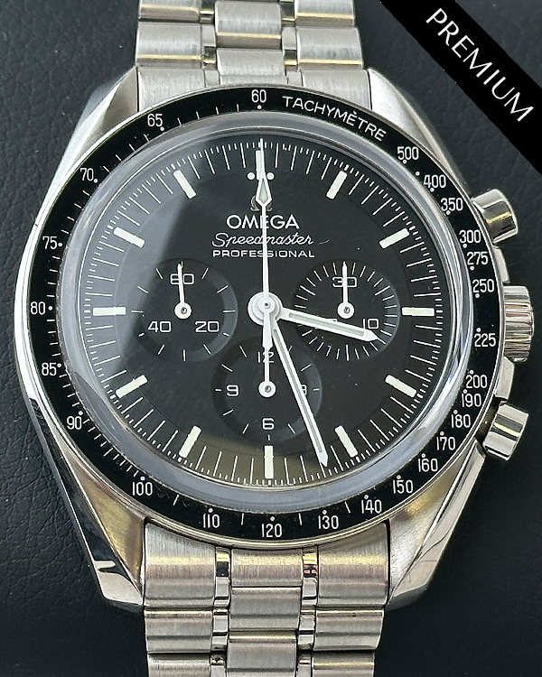 2021 Omega Speedmaster Professional Moonwatch 42MM Black Dial Steel Bracelet (310.30.42.50.01.002)