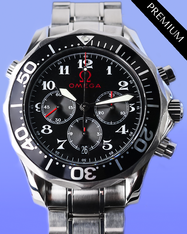 Omega Seamaster Professional Olympic Chronograph 41MM Black Dial Steel Bracelet (2894.51.91)