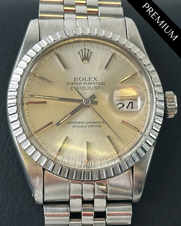 Rolex Datejust 36MM Silver Dial Jubilee Bracelet (16030)