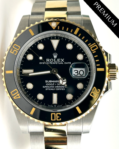 2024 Rolex Submariner Date 41MM Black Dial Two-Tone Oyster Bracelet (126613LN)