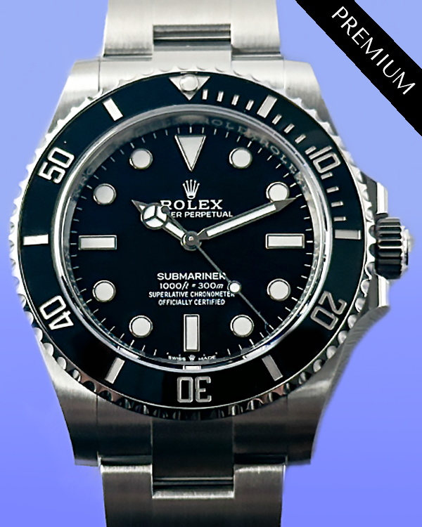 2024 Rolex Submariner No-Date 41MM Black Dial Oyster Bracelet (124060)