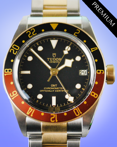 2024 Tudor Black Bay GMT 41MM Black Dial Two-Tone Bracelet (79833MN)