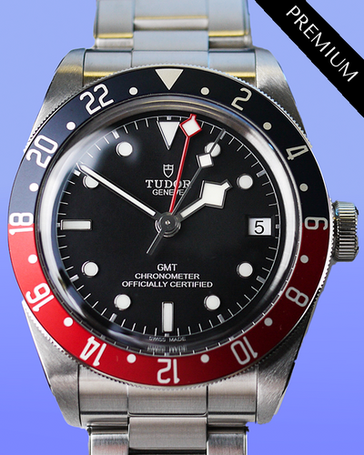 2023 Tudor Black Bay GMT "Pepsi" 41MM Black Dial Steel Bracelet (79830RB)