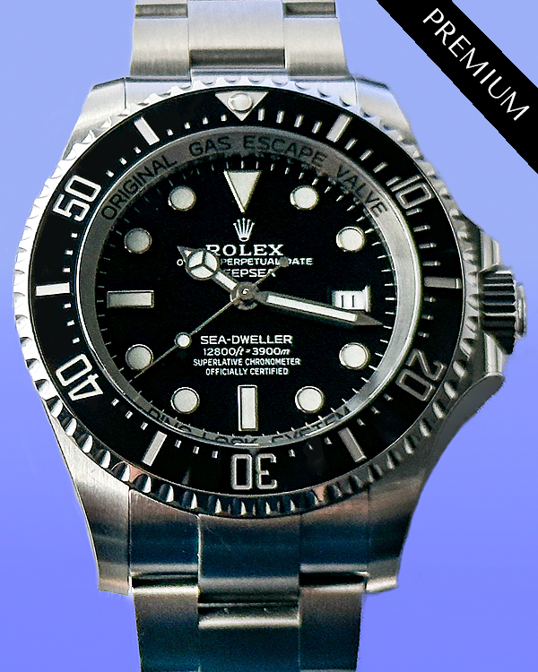 2023 Rolex Sea-Dweller Deepsea 44MM Black Dial Oystersteel Bracelet (126660)