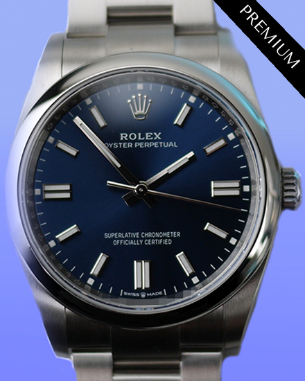 2024 Rolex Oyster Perpetual 36MM Blue Dial Oyster Bracelet (126000)