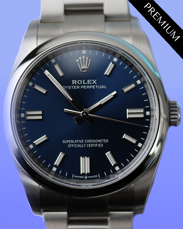 2024 Rolex Oyster Perpetual 36MM Blue Dial Oyster Bracelet (126000)