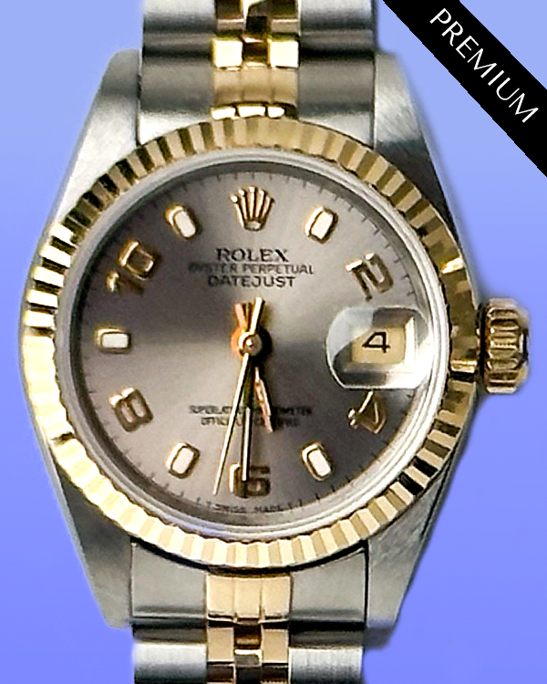 Rolex Lady-Datejust 26MM Silver Dial Two-tone Jubilee Bracelet (69173)