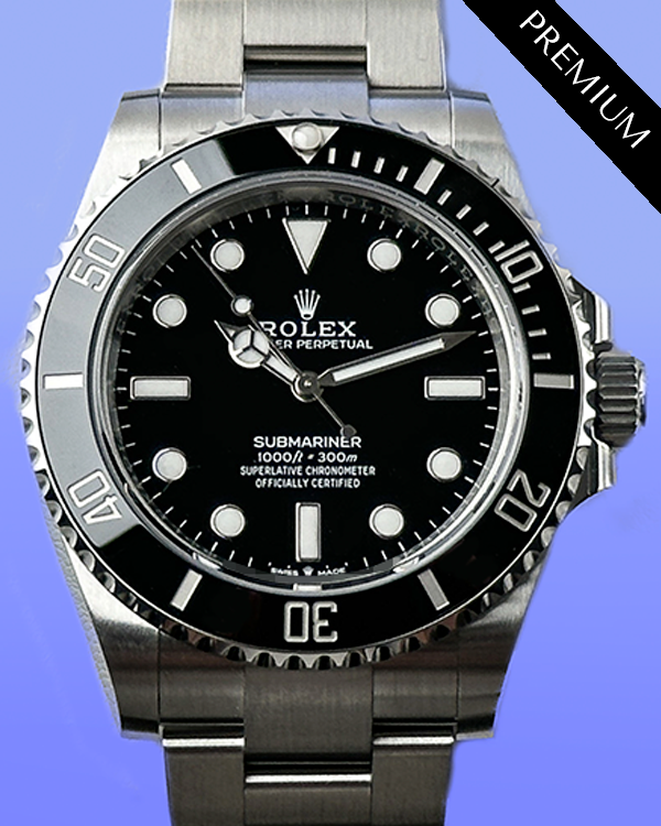 2024 Rolex Submariner No-Date 41MM Black Dial Oyster Bracelet (124060)