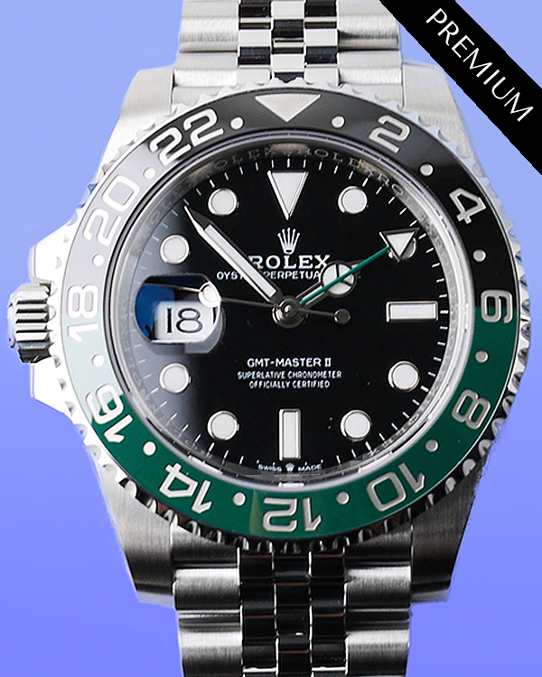 2024 Rolex GMT-Master II "Sprite" 40MM Black Dial Jubilee Bracelet (126720VTNR)