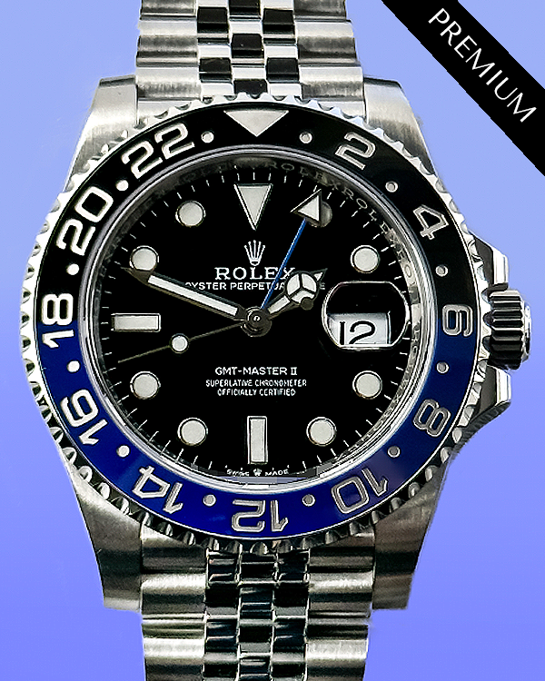 2024 Rolex GMT-Master II "Batgirl" 40MM Black Dial Jubilee Bracelet (126710BLNR)