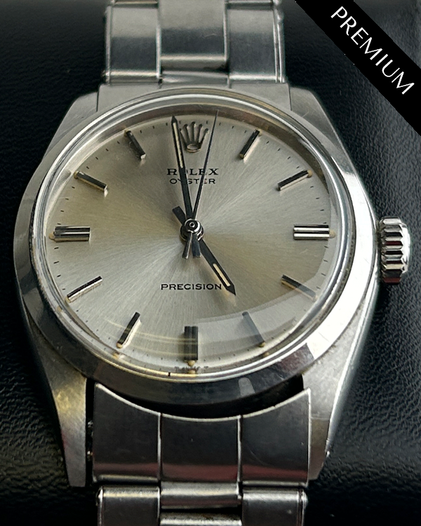 Rolex Oyster Precision 34MM Silver Dial Oyster Bracelet (6426)