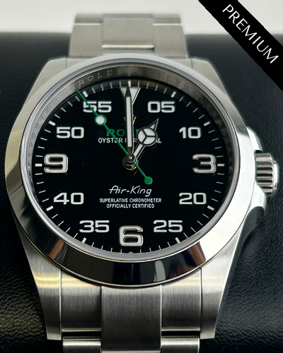 2024 Rolex Air-King 40MM Black Dial Oyster Bracelet (126900)