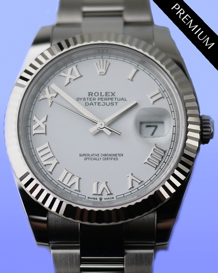 2024 Rolex Datejust 41MM White Dial Oyster Bracelet (126334)