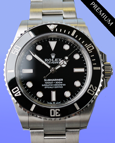 2024 Rolex Submariner No Date 41MM Black Dial Oyster Bracelet (124060)