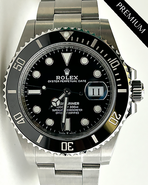 No Reserve - Rolex Submariner Date 41MM Black Dial Oyster Bracelet (126610)