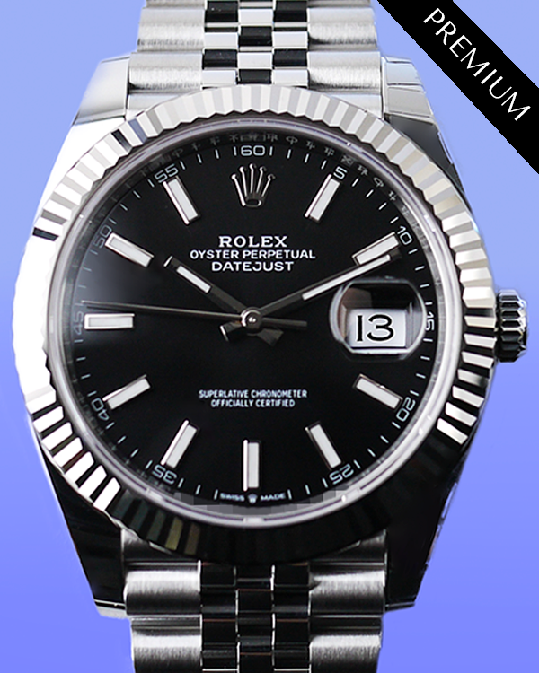 2024 Rolex Datejust 41MM Black Dial Jubilee Bracelet (126334)