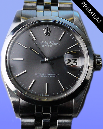 Rolex Oyster Perpetual 34MM Grey Dial Jubilee Bracelet (1500)