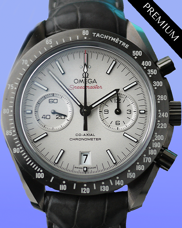 Omega Speedmaster Professional Moonwatch "Grey Side of the Moon" 44.25MM Grey Dial Leather Strap (311.93.44.51.99.001)