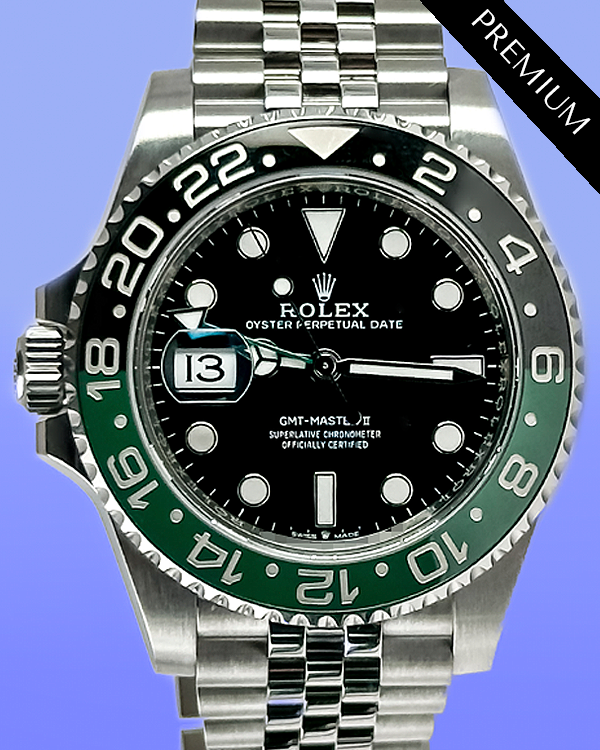 2024 Rolex GMT-Master II "Sprite" 40MM Black Dial Jubilee Bracelet (126720VTNR)