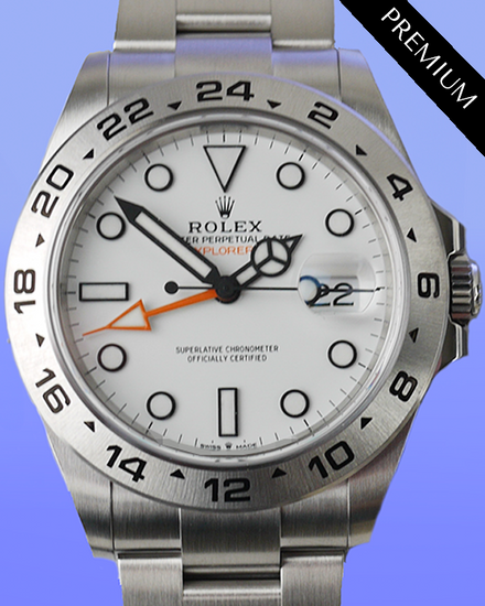 2024 Rolex Explorer II "Polar" 42MM White Dial Oyster Bracelet (226570)
