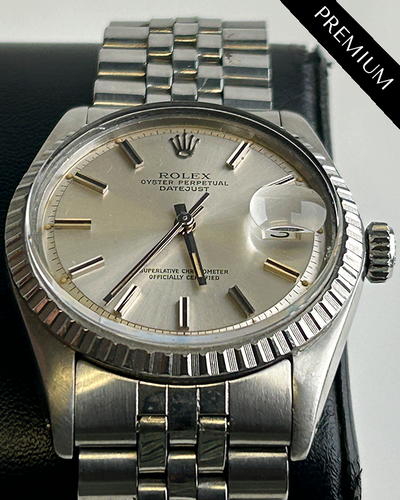 1975 (4.0 Mill. Serial) Rolex Datejust 36MM Silver Dial Jubilee Bracelet (1603)