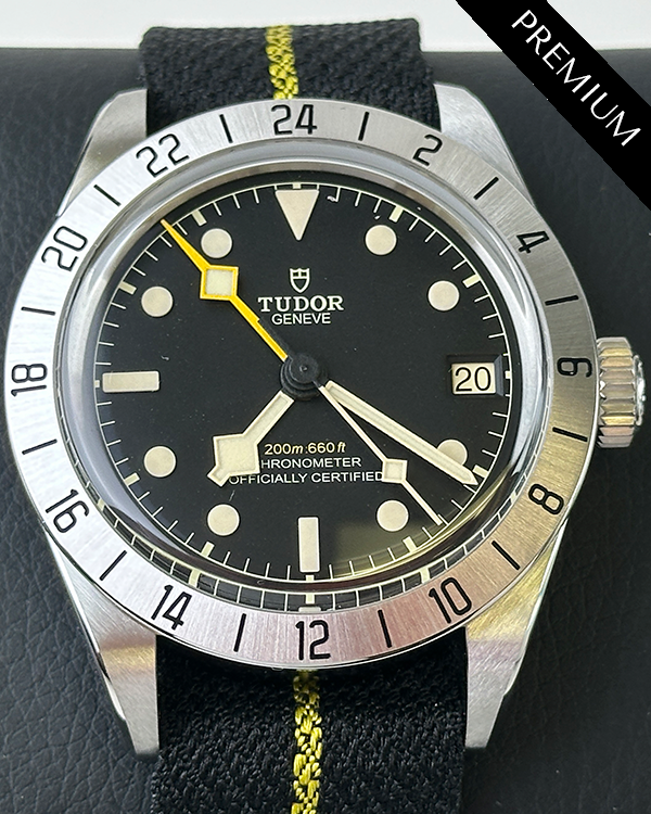 No Reserve - 2024 Tudor Black Bay Pro 39MM Black Dial Textile Strap (79470)