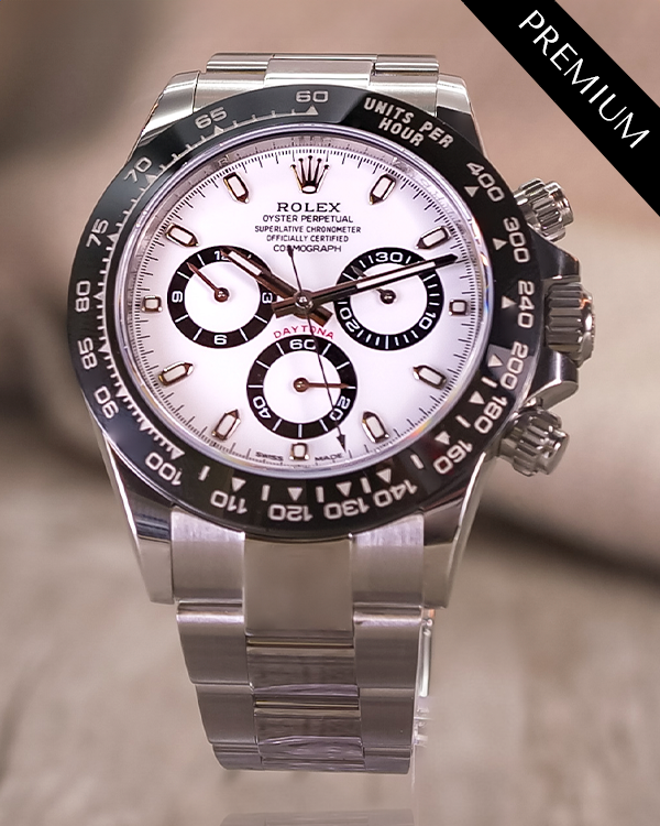 2023 Rolex Cosmograph Daytona "Panda" 40MM White Dial Oyster Bracelet (116500LN)