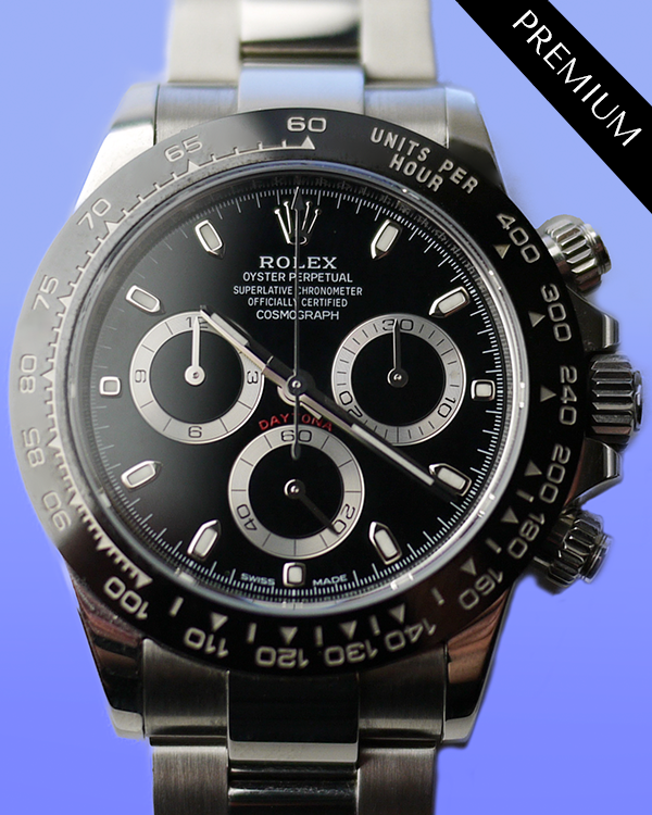 2023 Rolex Cosmograph Daytona 40MM Black Dial Oyster Bracelet (116500LN)