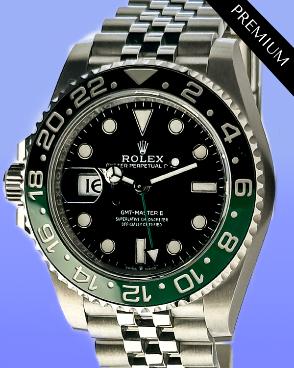 2024 Rolex GMT-Master II "Sprite" 40MM Black Dial Jubilee Bracelet (126720VTNR)