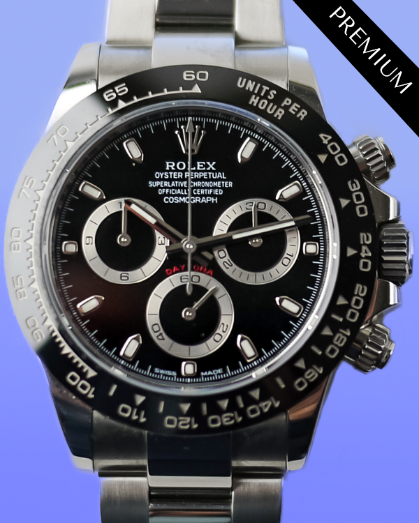 2023 Rolex Cosmograph Daytona 40MM Black Dial Oyster Bracelet (116500LN)