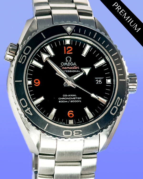 2015 Omega Seamaster Planet Ocean 600M 45.5MM Black Dial Steel Bracelet (232.30.46.21.01.003)