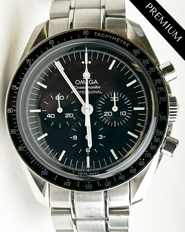 Omega Speedmaster Professional Moonwatch 42MM Black Dial Steel Bracelet (311.30.42.30.01.005)