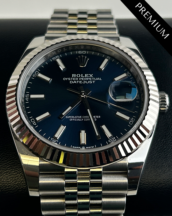 2023 Rolex Datejust 41MM Blue Dial Jubilee Bracelet (126334)