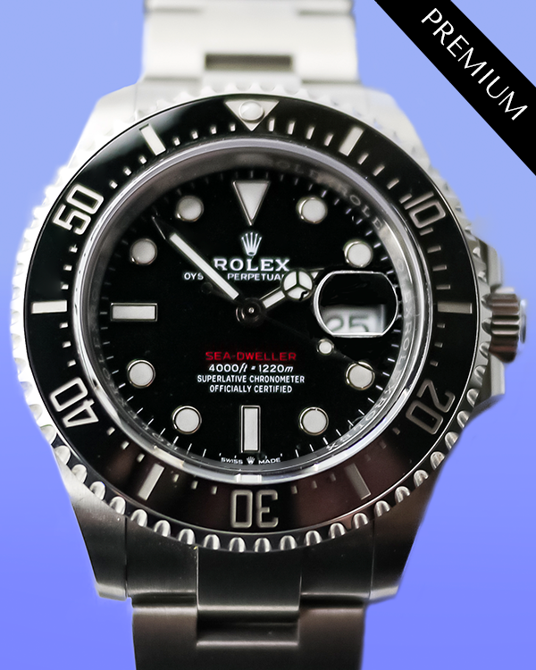 2024 Rolex Sea-Dweller 43MM Black Dial Oyster Bracelet (126600)