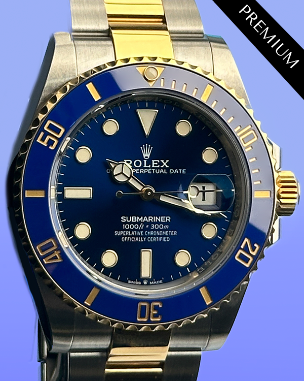 2024 Rolex Submariner Date "Bluesy" 41MM Blue Dial Two-Tone Oyster Bracelet (126613LB)