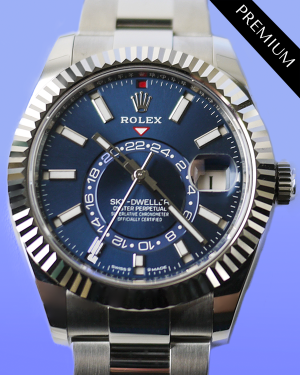 2024 Rolex Sky-Dweller 42MM Blue Dial Oyster Bracelet (336934)