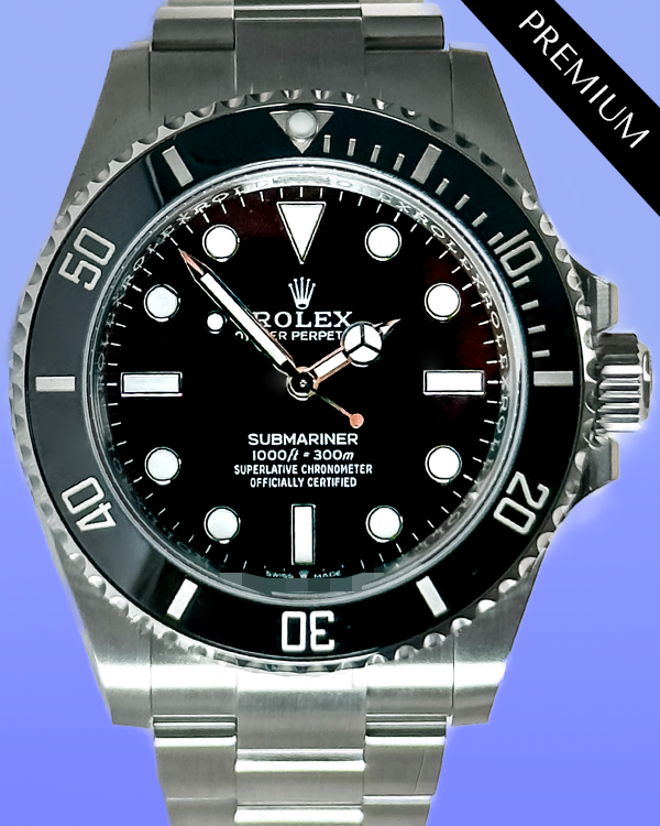 2024 Rolex Submariner No Date 41MM Black Dial Oyster Bracelet (124060)