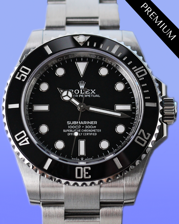 2024 Rolex Submariner No Date 41MM Black Dial Oyster Bracelet (124060 ...