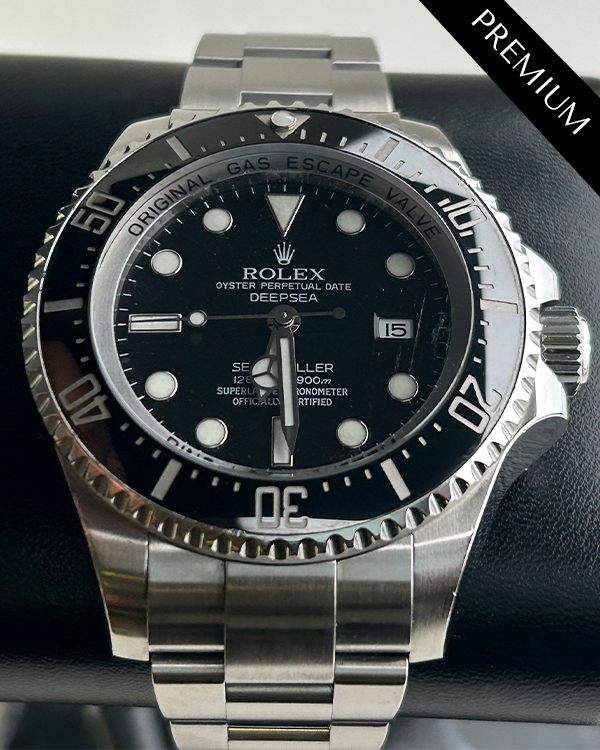 2009 Rolex Sea-Dweller Deepsea 44MM Black Dial Oyster Bracelet (116660)