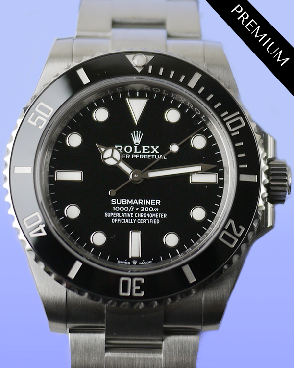 2024 Rolex Submariner No-Date 41MM Black Dial Oyster Bracelet (124060)