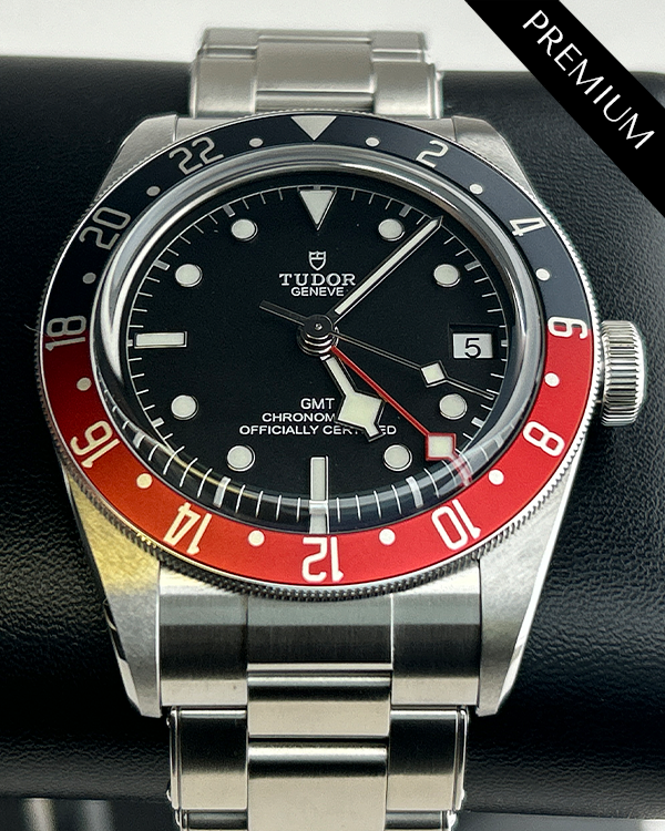 2024 Tudor Black Bay GMT 41MM Black Dial Steel Bracelet (79830RB)