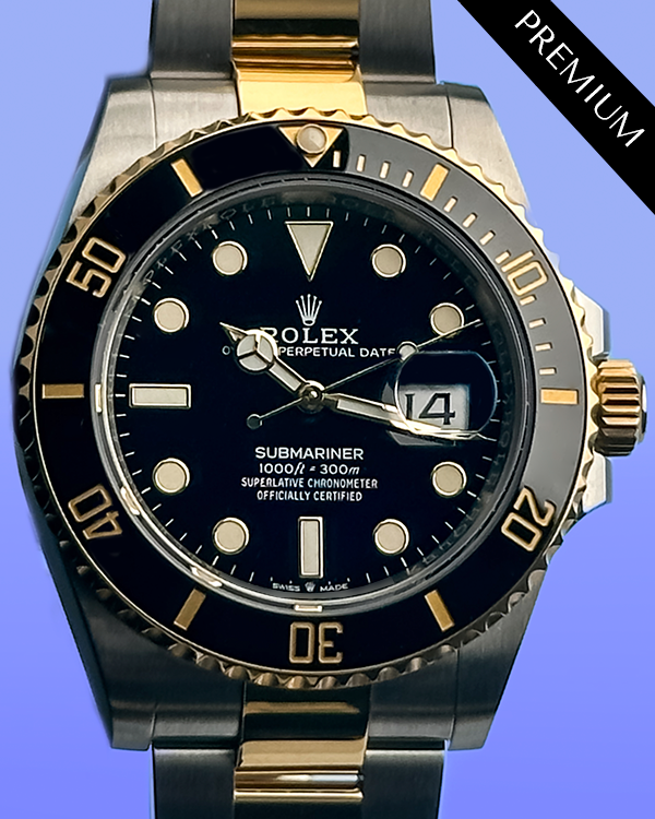 2024 Rolex Submariner Date 41MM Black Dial Two-Tone Oyster Bracelet (126613LN)