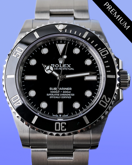 2024 Rolex Submariner No Date 41MM Black Dial Oyster Bracelet (124060)