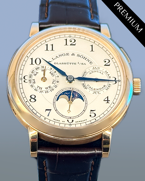 2020 A. Lange & Sohne 1815 Annual Calendar 40MM Silver Dial Leather Strap (LSLS2384AP)