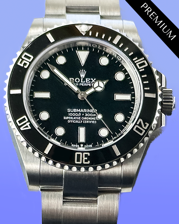 2024 Rolex Submariner No Date 41MM Black Dial Oyster Bracelet (124060)